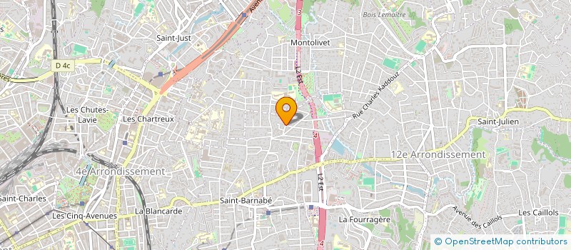localisation de l'entreprise MADAME BRIGITTE MISTRE à MARSEILLE