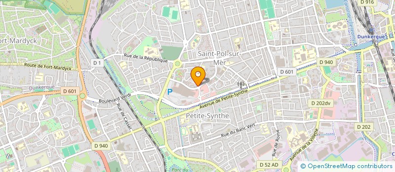 localisation de l'entreprise MADAME BRIGITTE MOITEL à DUNKERQUE