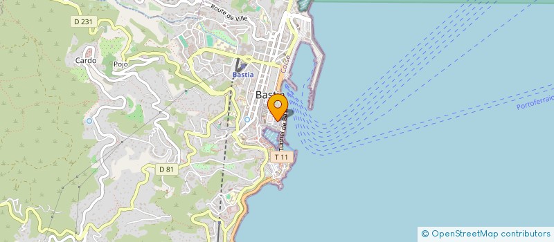 localisation de l'entreprise MADAME BRIGITTE MONTAGNIER à BASTIA