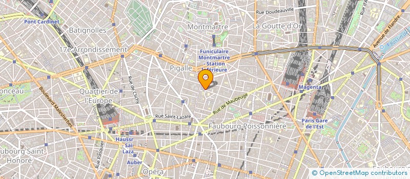 localisation de l'entreprise MADAME BRIGITTE MONTET  PARIS 9