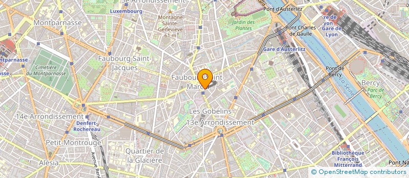 localisation de l'entreprise MADAME BRIGITTE MONZEIN  PARIS