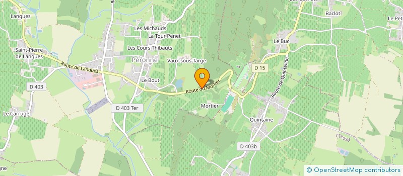 localisation de l'entreprise MADAME BRIGITTE MOREL à PERONNE