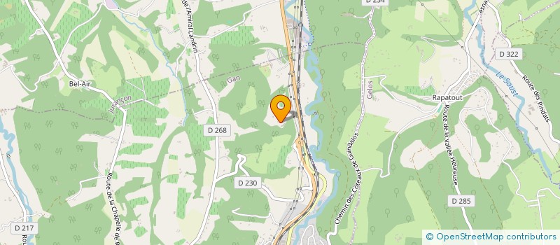 localisation de l'entreprise MADAME BRIGITTE MOUZIN-LIRYS  GAN