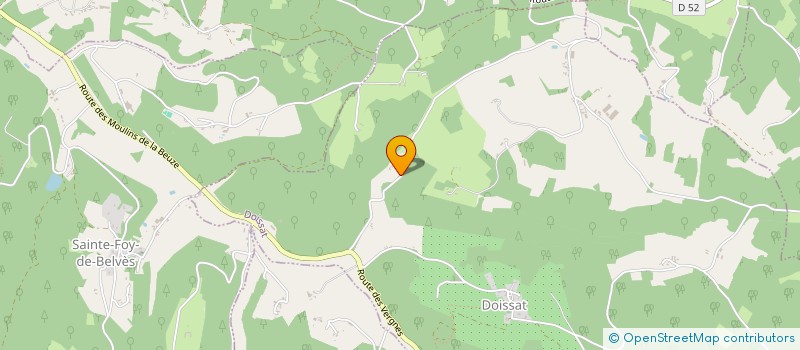 localisation de l'entreprise MADAME BRIGITTE MUFFAT  DOISSAT