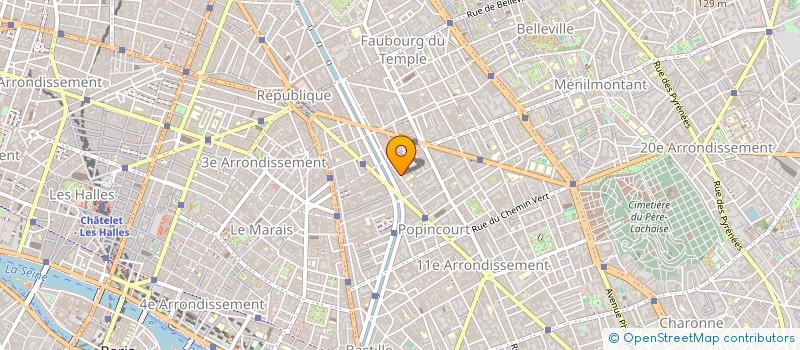 localisation de l'entreprise MADAME BRIGITTE NEGRIER  PARIS