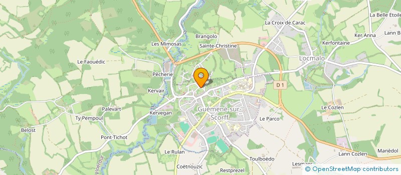 localisation de l'entreprise MADAME BRIGITTE NICOLAS à GUEMENE-SUR-SCORFF