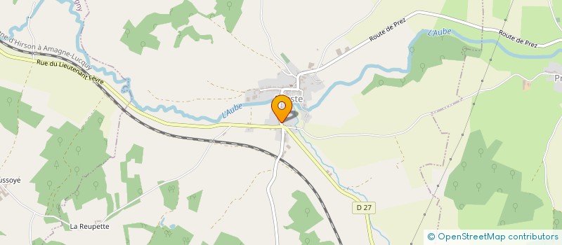 localisation de l'entreprise MADAME BRIGITTE NOEL  AOUSTE