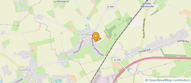 localisation de l'entreprise MADAME BRIGITTE-NOELLE DOUSSIN  GRAIMBOUVILLE