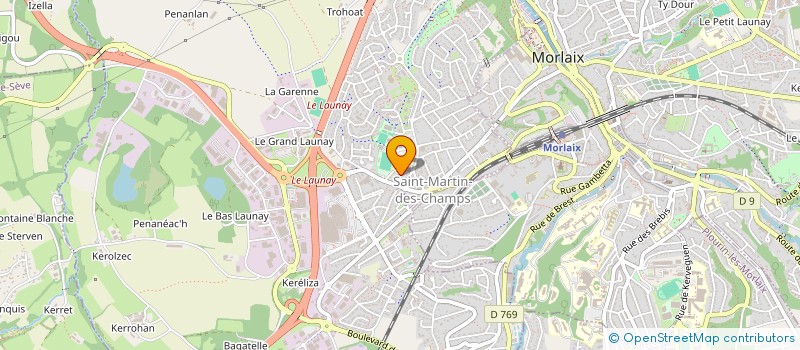 localisation de l'entreprise MADAME BRIGITTE NOULLEZ  SAINT-MARTIN-DES-CHAMPS