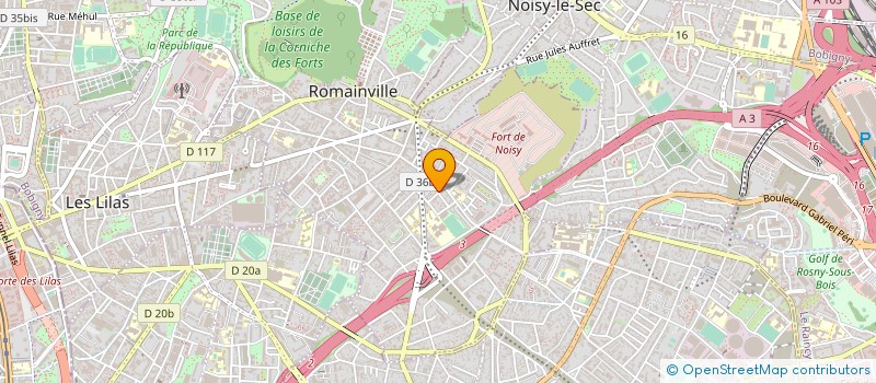 localisation de l'entreprise MADAME BRIGITTE OLIVIER à ROMAINVILLE
