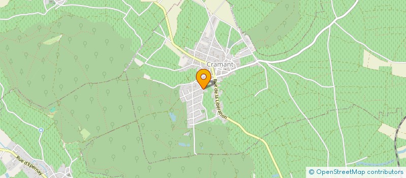 localisation de l'entreprise MADAME BRIGITTE PERARDEL  CHOUILLY