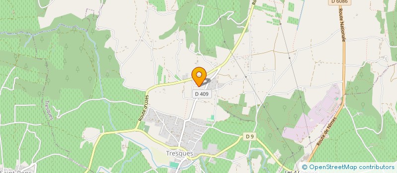 localisation de l'entreprise MADAME BRIGITTE PEREZ à TRESQUES