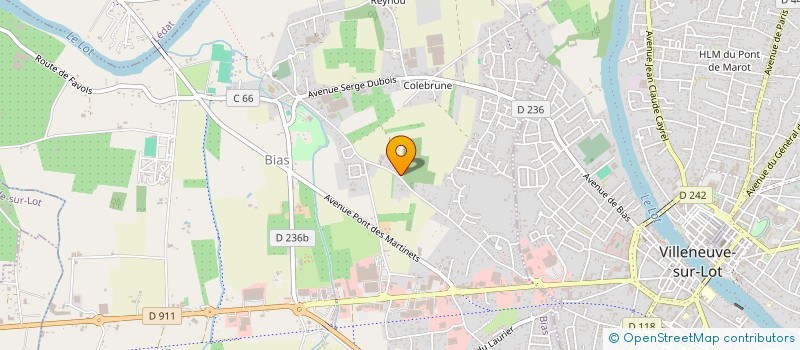 localisation de l'entreprise MADAME BRIGITTE PEROLARI  BIAS