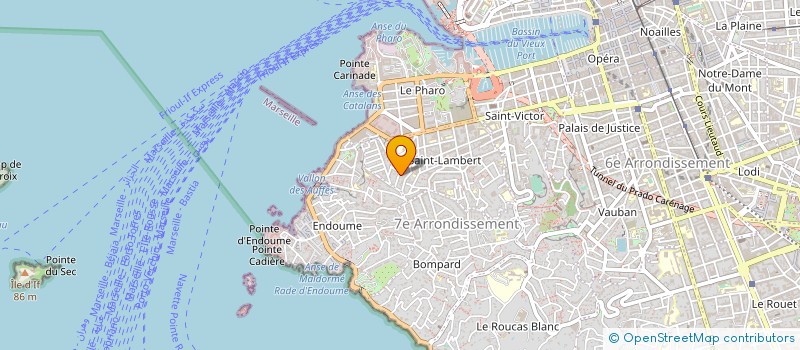 localisation de l'entreprise MADAME BRIGITTE PERRUCCA à MARSEILLE