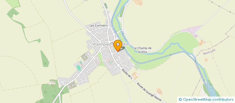 localisation de l'entreprise MADAME BRIGITTE PIERRE  PLAIMPIED-GIVAUDINS