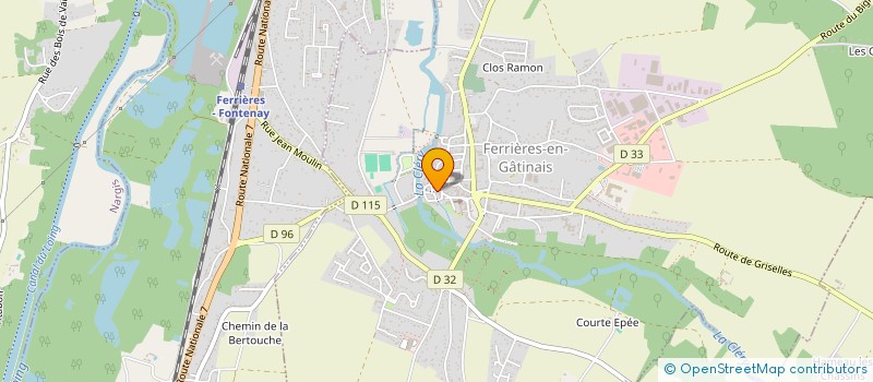 localisation de l'entreprise MADAME BRIGITTE PIGONI à FERRIERES-EN-GATINAIS