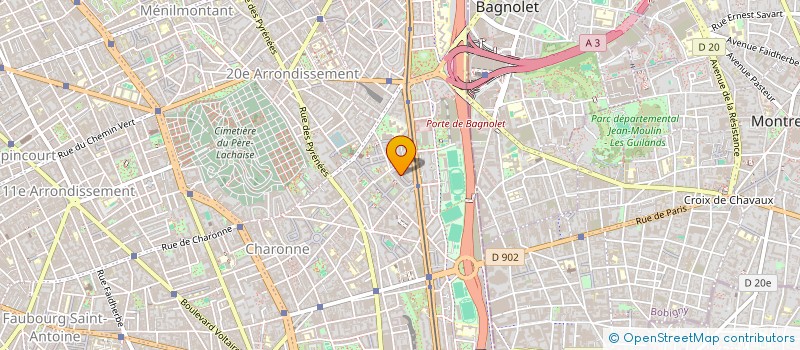 localisation de l'entreprise MADAME BRIGITTE PISTOL  PARIS