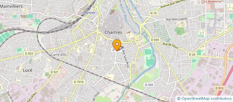 localisation de l'entreprise MADAME BRIGITTE PLAZAS à CHARTRES