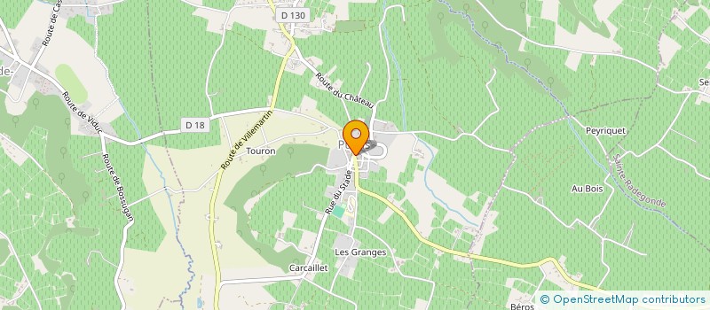 localisation de l'entreprise MADAME BRIGITTE POCERO  PUJOLS