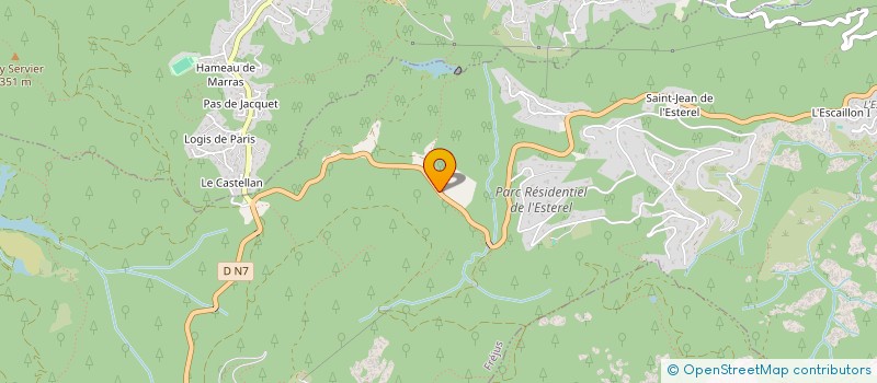 localisation de l'entreprise MADAME BRIGITTE POLLES à FREJUS