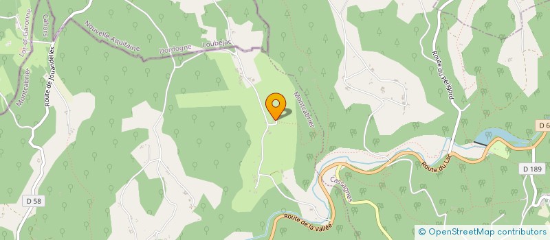 localisation de l'entreprise MADAME BRIGITTE PONTICOURT  MONTCABRIER