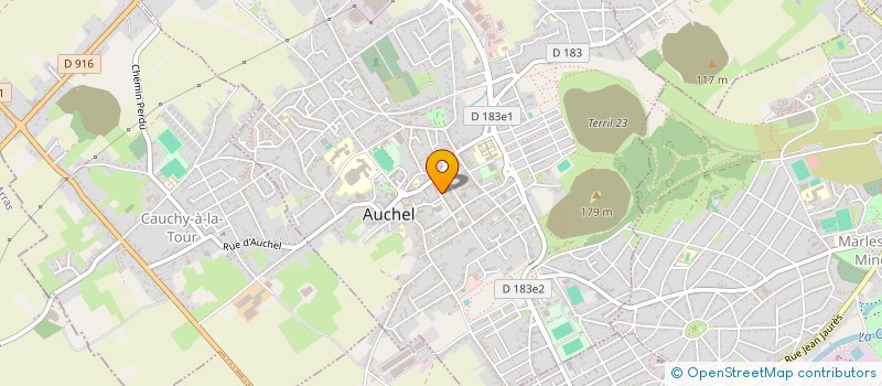 localisation de l'entreprise MADAME BRIGITTE POPIOLKIEWICZ à AUCHEL