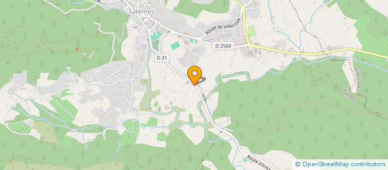 localisation de l'entreprise MADAME BRIGITTE PREVOT à SALERNES