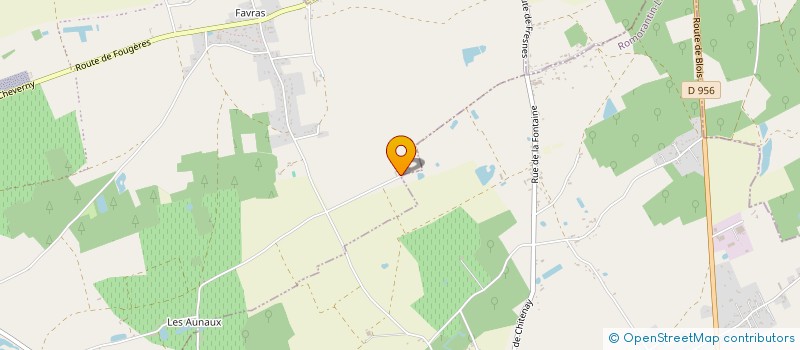 localisation de l'entreprise MADAME BRIGITTE PROUST à LE CONTROIS-EN-SOLOGNE