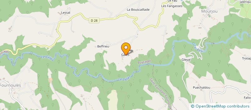localisation de l'entreprise MADAME BRIGITTE PUECHAVY à PUYCAPEL