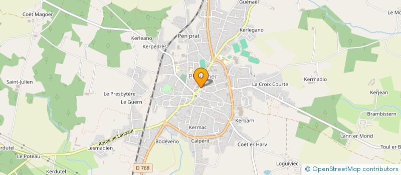 localisation de l'entreprise MADAME BRIGITTE QUARANTA  PLUVIGNER