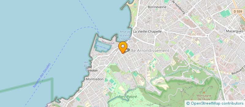 localisation de l'entreprise MADAME BRIGITTE QUINTANA à MARSEILLE