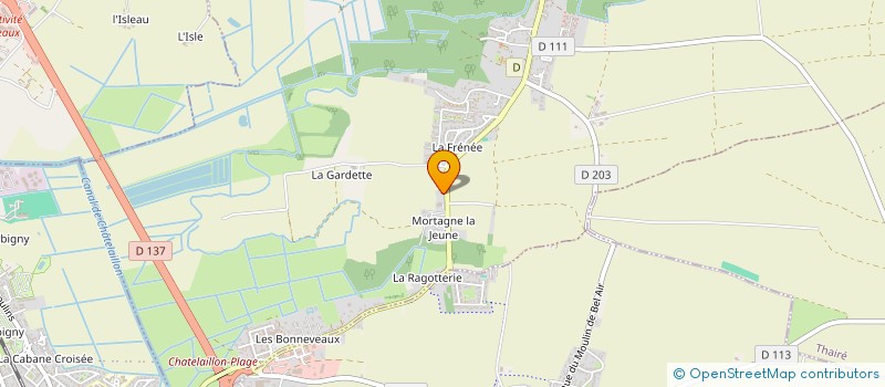 localisation de l'entreprise MADAME BRIGITTE RAIMON  SALLES-SUR-MER