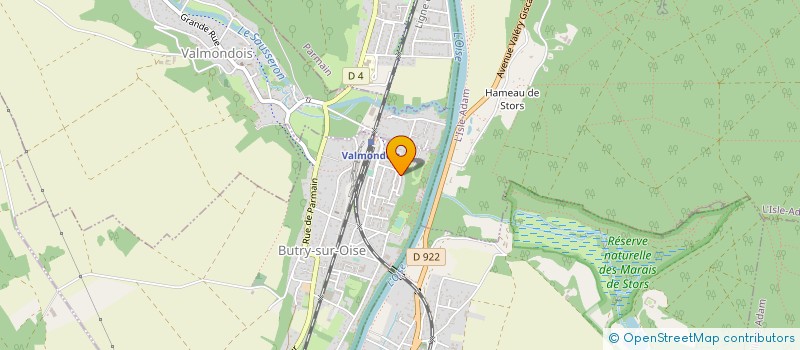 localisation de l'entreprise MADAME BRIGITTE RAMBOUR  BUTRY-SUR-OISE