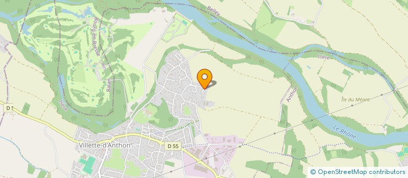 localisation de l'entreprise MADAME BRIGITTE REBAHI-BRACHON  CONDRIEU