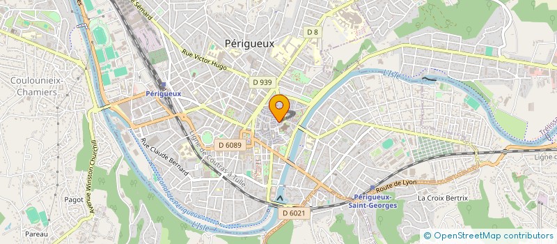 localisation de l'entreprise MADAME BRIGITTE REBEYROL à PERIGUEUX