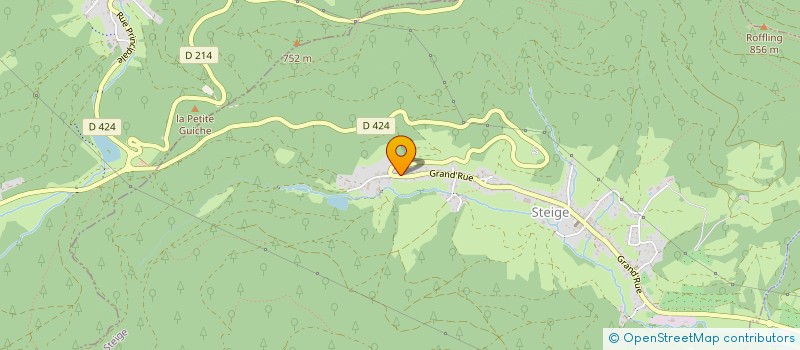 localisation de l'entreprise MADAME BRIGITTE REYMANN  STEIGE