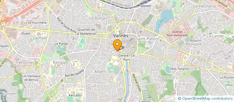 localisation de l'entreprise MADAME BRIGITTE RICHARD à VANNES