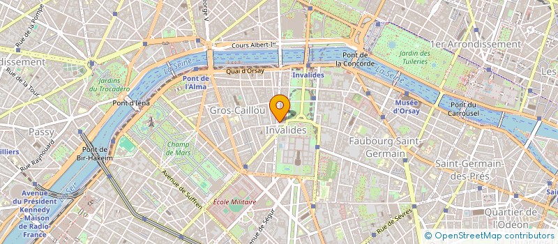 localisation de l'entreprise MADAME BRIGITTE RICOUR  PARIS