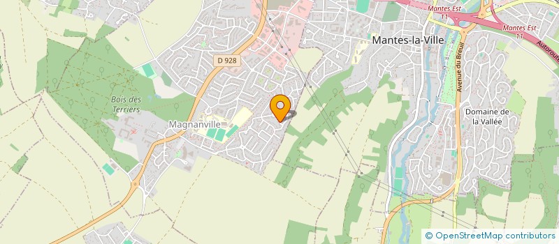 localisation de l'entreprise MADAME BRIGITTE RIGAUT à MAGNANVILLE