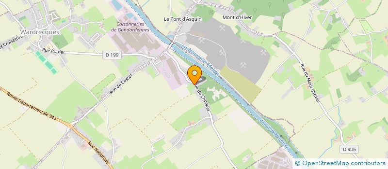 localisation de l'entreprise MADAME BRIGITTE RINGARD  RACQUINGHEM