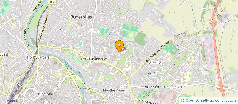 localisation de l'entreprise MADAME BRIGITTE RION à POITIERS