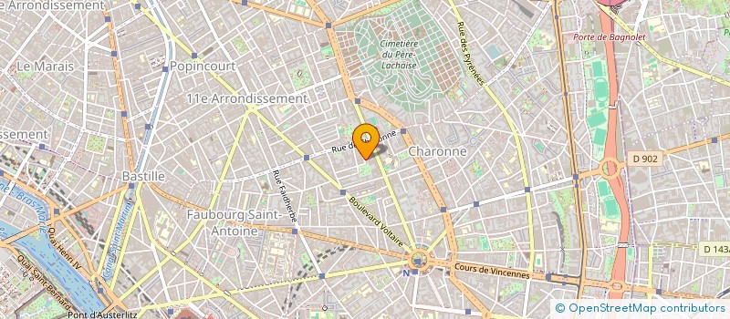 localisation de l'entreprise MADAME BRIGITTE RIPON  PARIS