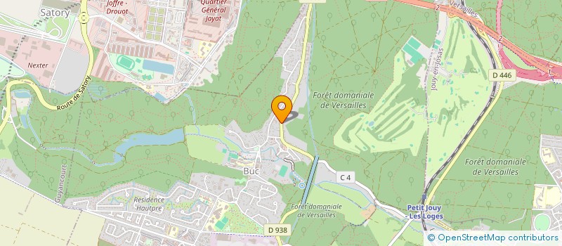 localisation de l'entreprise MADAME BRIGITTE ROBAT  BUC