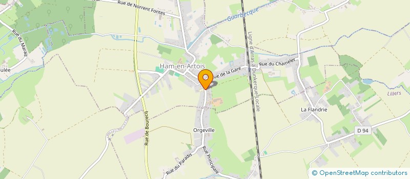 localisation de l'entreprise MADAME BRIGITTE ROBILLIART  AMES