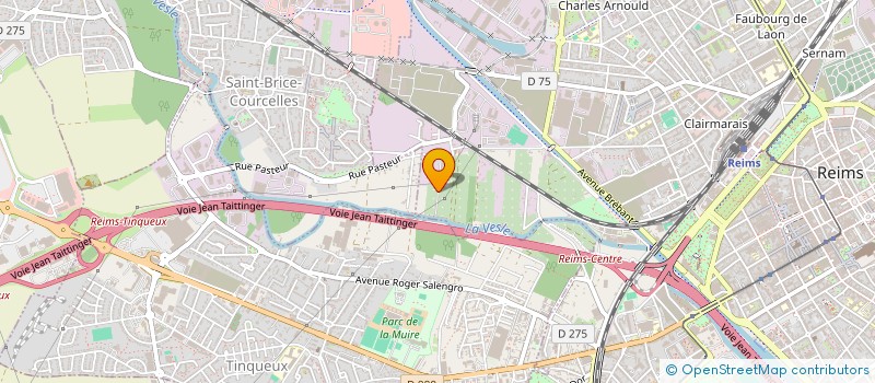 localisation de l'entreprise MADAME BRIGITTE ROHART  REIMS