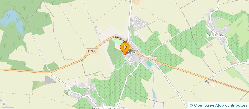 localisation de l'entreprise MADAME BRIGITTE ROJDA  ETOGES