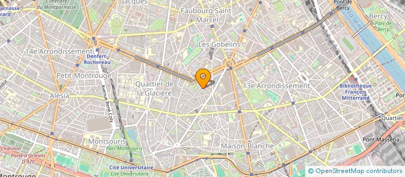 localisation de l'entreprise MADAME BRIGITTE ROMAN  PARIS