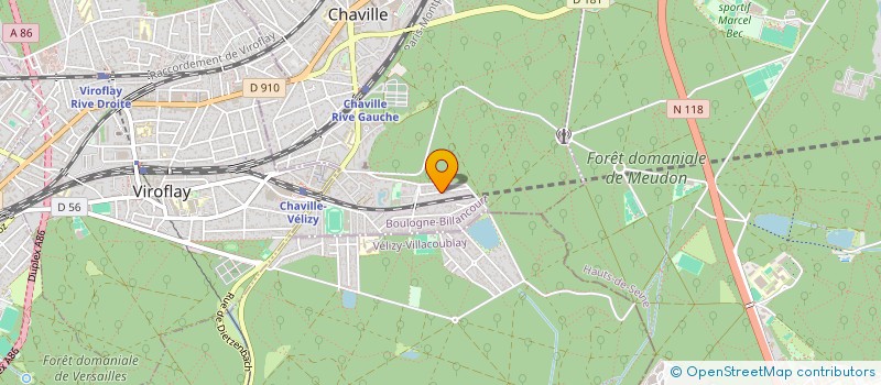 localisation de l'entreprise MADAME BRIGITTE ROUBERT à CHAVILLE