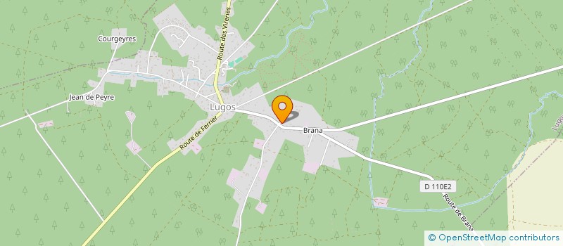 localisation de l'entreprise MADAME BRIGITTE ROUX  LUGOS