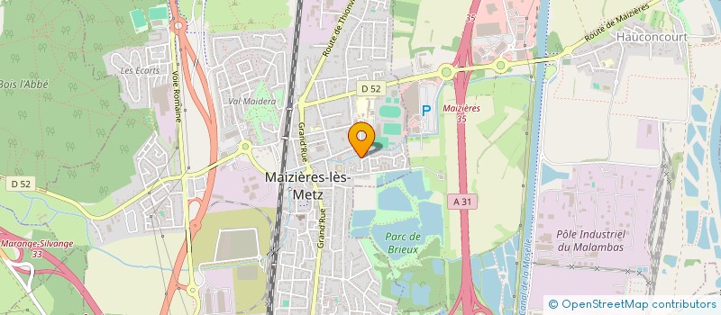 localisation de l'entreprise MADAME BRIGITTE ROUY  MAIZIERES-LES-METZ